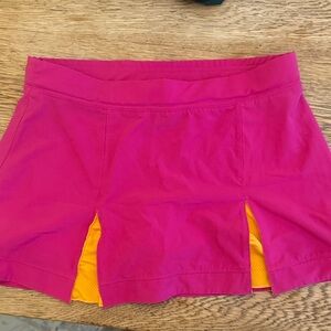 BCG Pink and Yellow Women's Skirt